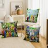 P-Pikmin Game Lucky Dragon Pillow Cover Sofa Cushion Cover Home Room Decoration Children Gift
