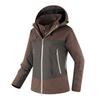Women Men's Jacket 3 In 1 Waterproof Winter Jacket Snow Jacket Windproof Hooded with Inner Warm Fleece Coat