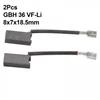 2 Угольные щетки 36VF-LI Медные D35 ДРЕЛИ ДЛЯ BOSCH
