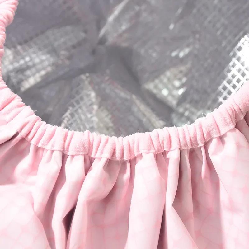 1PC Self-heating Tin Foil Hat Thickened Heating Steam Shower Caps Hair Mask Cap Portable Hair Salon Smooth Hair Oil Baking Cap