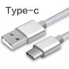USB Type C Cable In Nylon 100Cm Sync Fast Charger USB Type-C Cable for Huawei P10 P9