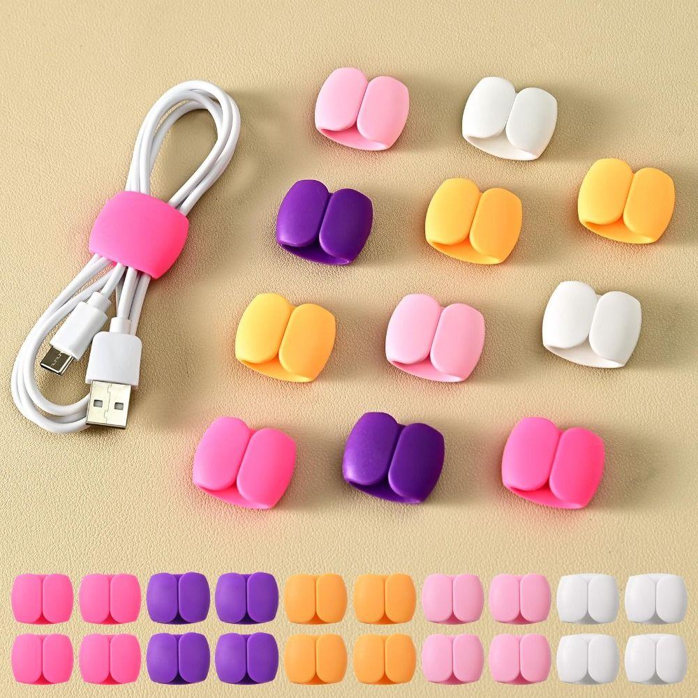 Multifunction Cable Protector Rubber Data Line Storage Portable Cord Protector