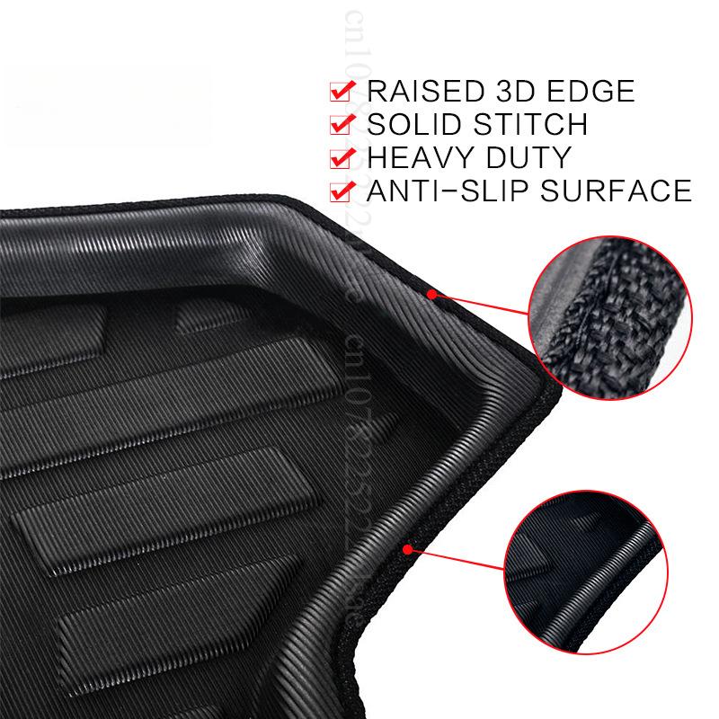 Trunk Mats for Land Rover Freelander LR2 -2025 Tailgate Mat Interior Accessories Waterproof Cargo Liner Floor Mat