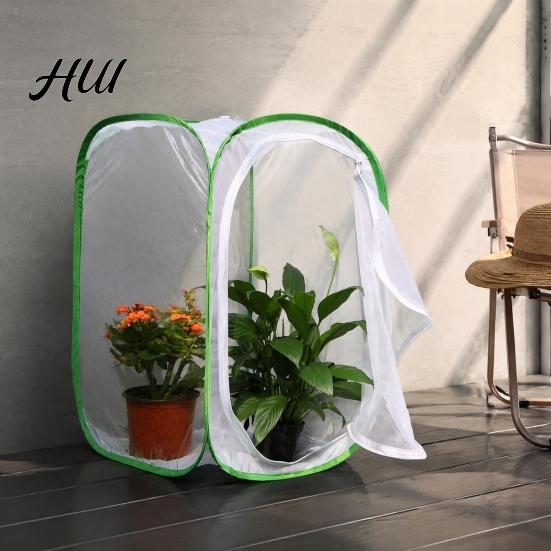 Anti Bird Garden Barrier Mesh Plant Protection Enclosure, Collapsible Pop-up Grow Cage, & Insect Patio Tent for Vegetables, Fruits, Outdoor