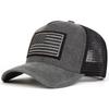 Мужская бейсболка с американским флагом, кепка-сетка, уличная регулируемая солнцезащитная шляпа для отдыха, весна, осень, путешествия, туризм, пляжный отдых