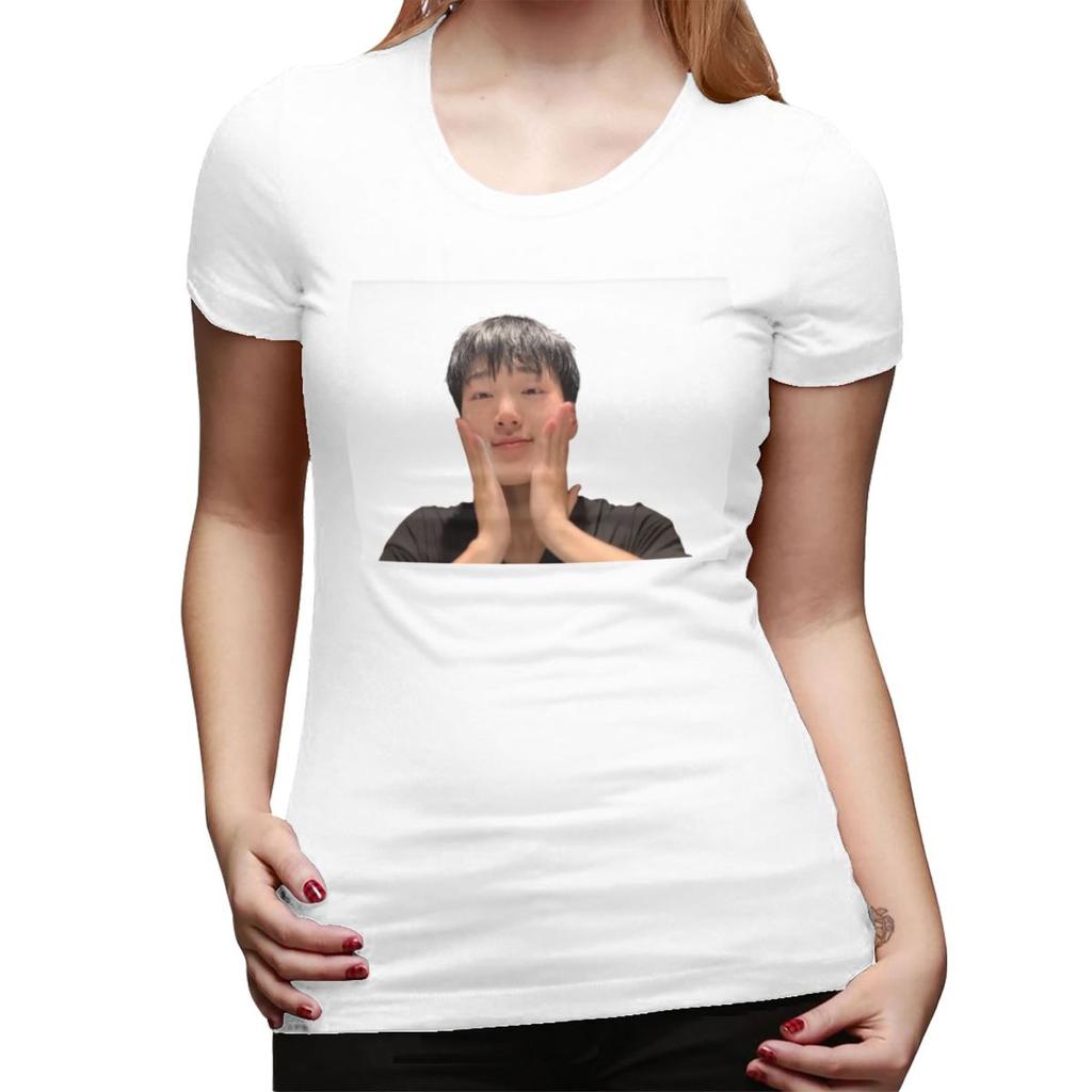 San Ateez Funny Cute Meme TShirt for Women ONeck Streetwear T Shirts Womens Tees Short Summer Clothes Tops