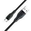 Acefast USB-A to USB-C Cable 3A, 1.2m, Black - Premium Phone Accessory