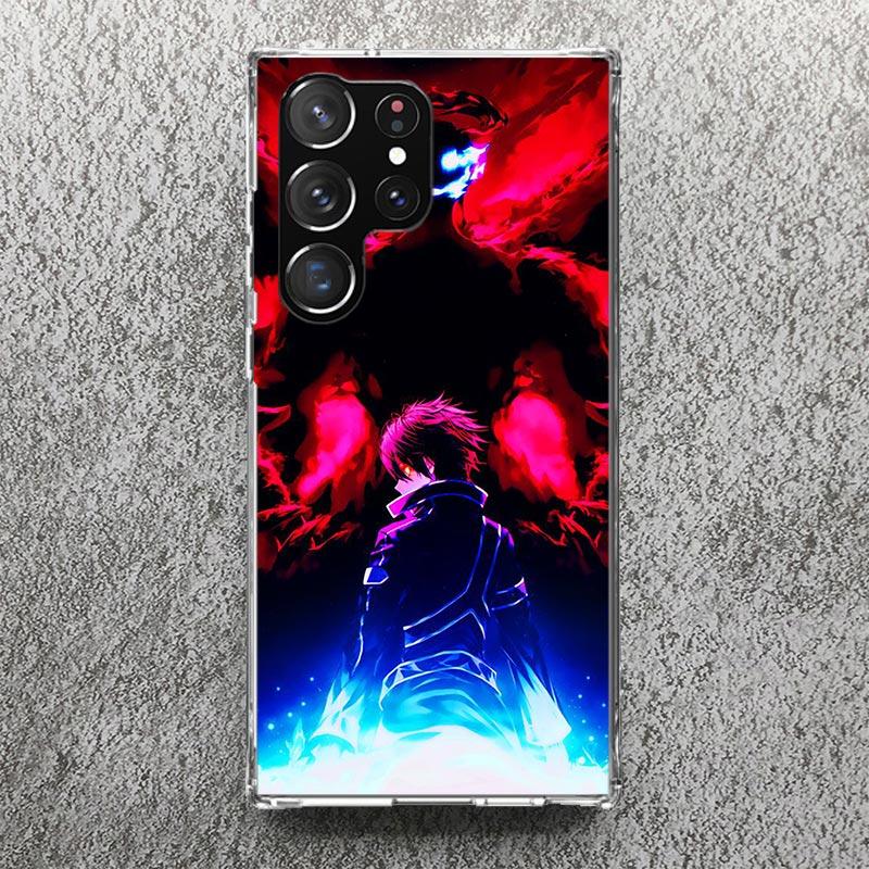 Чехол для телефона Аниме Sword Art Online для Samsung Galaxy S25 S24 S23 Ultra S22 Plus S21 S20 FE S10 + S25Ultra S24U Мягкий чехол-оболочка