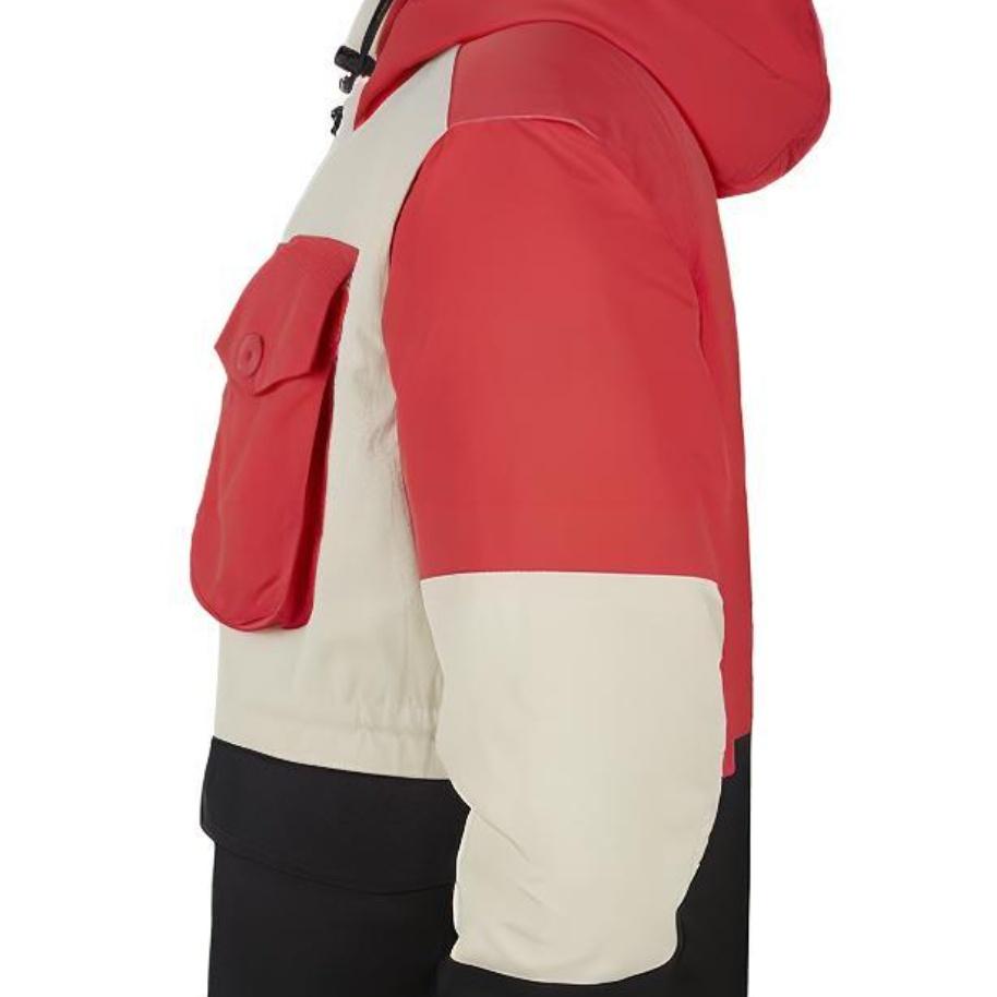 Nike Lebron Premium Utility Multiple Pockets Windproof Hooded Padded Jacket Beige Creamy Men's DA6714-604