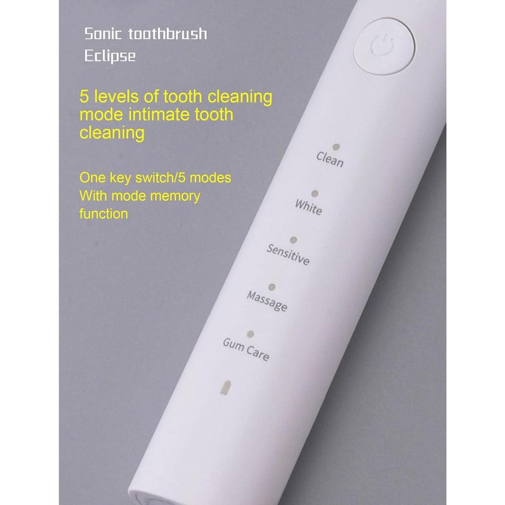 Electric Toothbrushes - Electric Toothbrush for Adults and Kids, American Dental Association Accepted, Rechargeable Travel Sonic,B