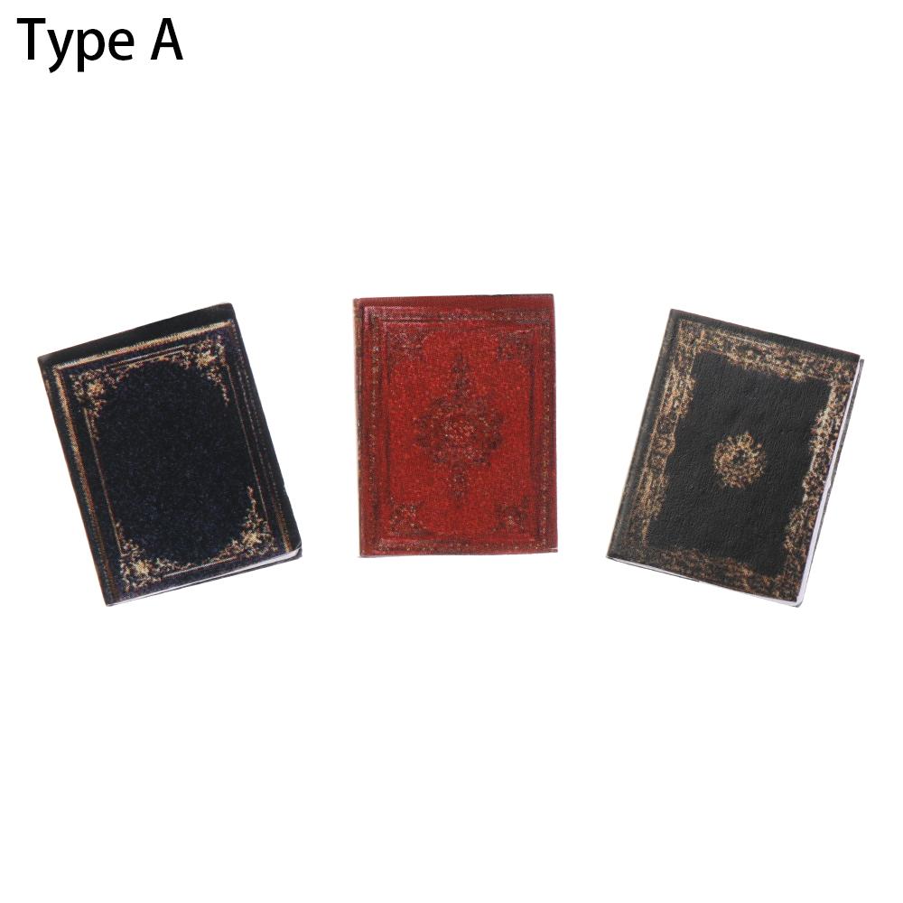 House Mini Furniture Doll Accessories Dollhouse Scene Supplies Miniature Book Model Can Be Opened