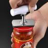 Multifunctional Stainless Steel Twist-off and Screw Cap Opener with Non-slip Grip