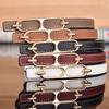 1.3cm Classic Belt Luxury Designer Famous Brand High Quality Leather Hot Women Belts For Dress
