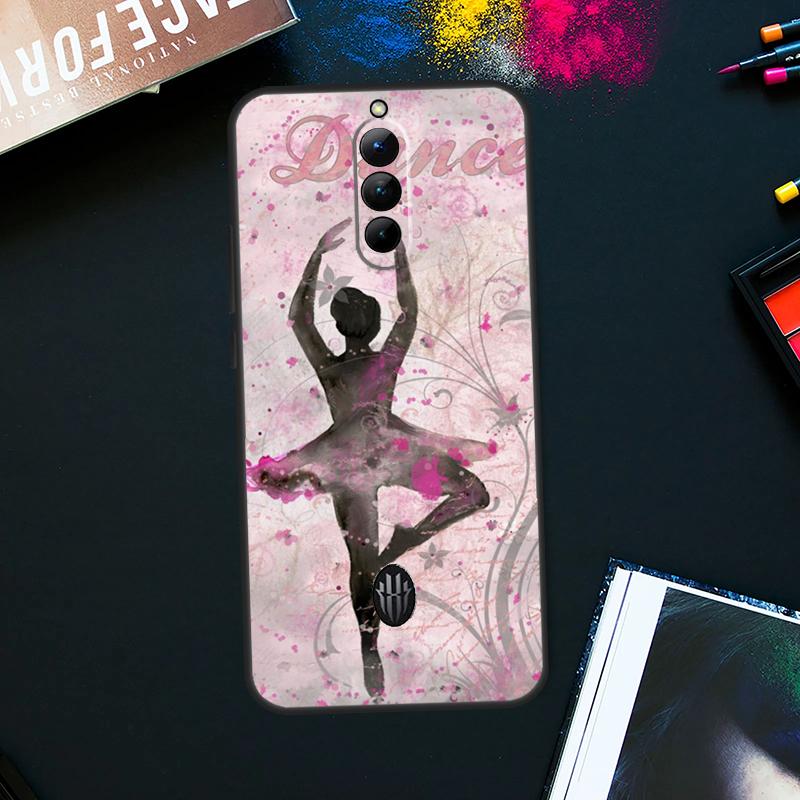 Чехол для девочки-балерины, танцующей балет, для ZTE Nubia Red Magic 9 Pro Plus RedMagic 8 8S Pro Plus 6 7 6S 7S Pro 5S 6R 5G