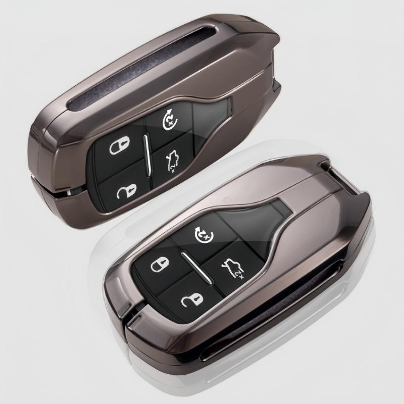 Металлический сплав Чехол для ключа автомобиля Защитная оболочка Держатель Набор Для Maserati Ghibli President Grecale Levante GranTurismo Quattroporte