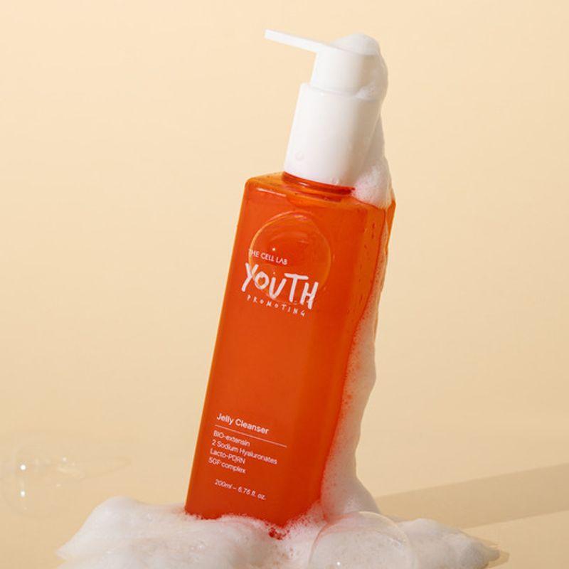 Гель-очиститель Youth Chewy Carrot Collagen Konjac Moisture Gel Cleanser 200 мл, разработанный специально для дерматологов [для сужения пор/улучшения текстуры кожи].