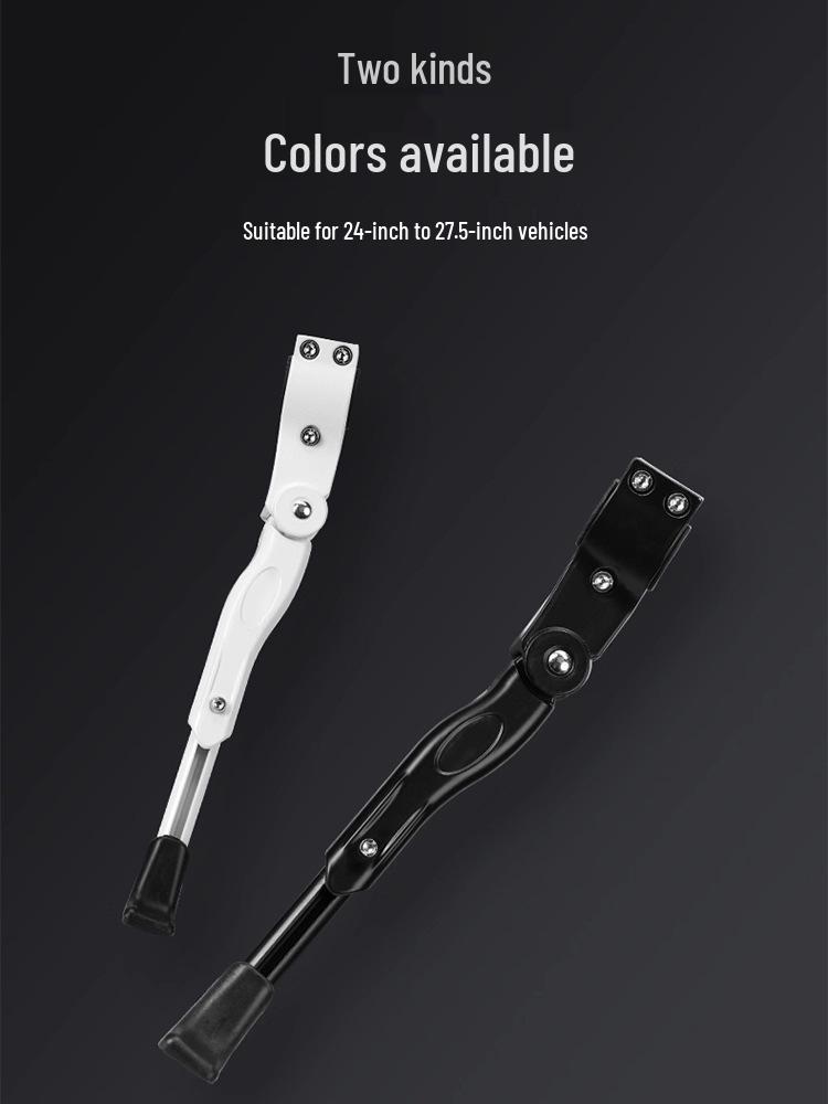 Adjustable Aluminum Alloy Bike Kickstand for Road and Mountain Bikes
