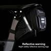 Bicycle Tail Bag Hard Shell Reflective Strap Waterproof Material Bike Saddle bag Large Capacity Cycling Seat Tail Rear Pouch