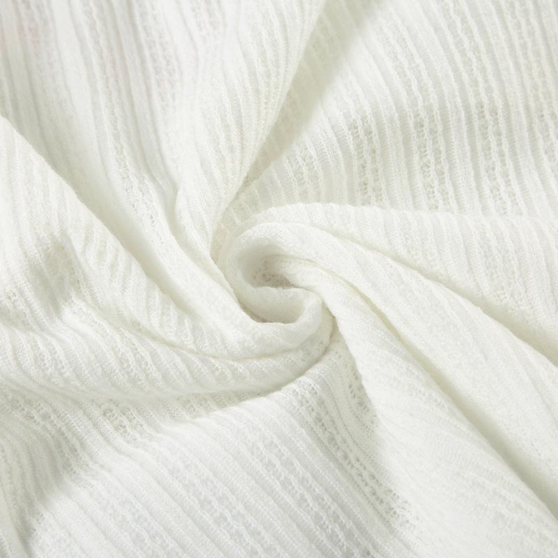 Женский текстурированный кружевной V-образный вырез, сексуальный, с оборками на груди, цветной, с тонкой талией и универсальным топом