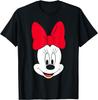 Hot Fashion Unisex Minnie Mouse Big Face T-Shirt S-4XL Four Seasons
