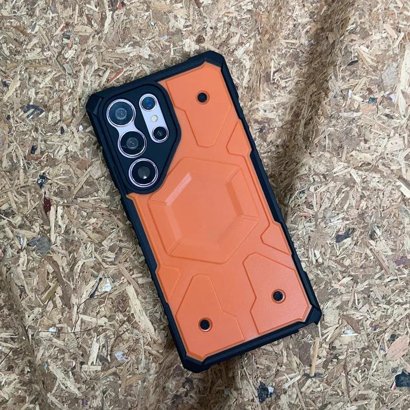 Противоударный чехол Pathfinder Pro Macsafe Magnetic для Samsung Galaxy S25Ultra S24 Ultra S23 Plus S24Ultra S23ULTRA Прочный чехол MagSafe