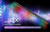 24x12W RGBWAUV 6-in-1 LED Wall Washer, DMX512 Stage Light with 25° Beam Angle for DJ Disco Events