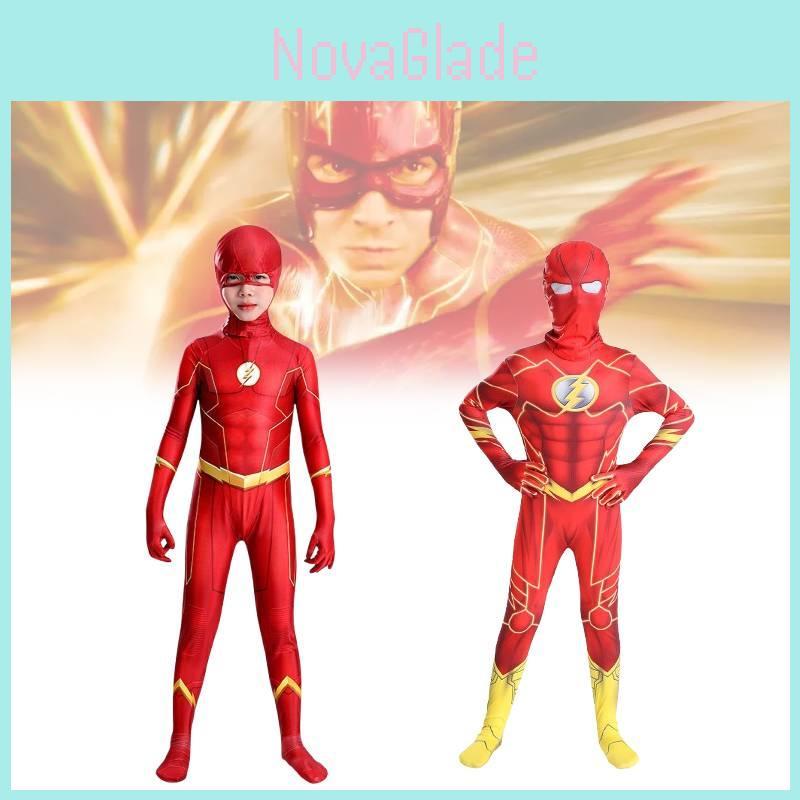 Comics The Flash Polyester Cosplay Outfit For Gaming And Anime Enthusiasts Special Characters Included