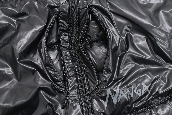 NANGA AERIAL DOWN VEST PACKABLE (L, ЧЕРНЫЙ)