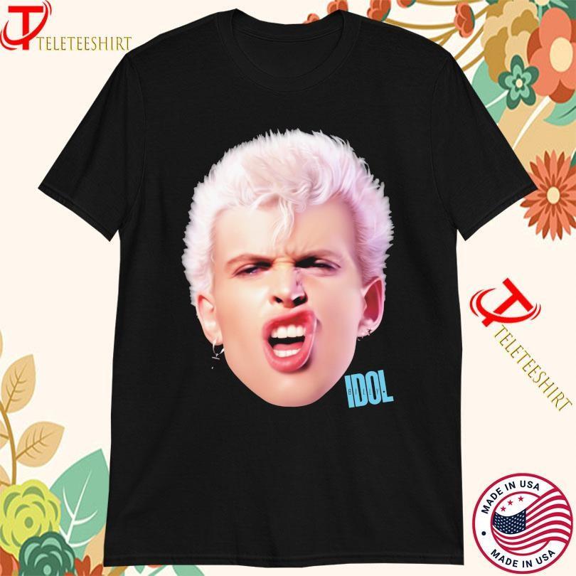 Billy Idol Smirk s Black unisex All size Shirt D855 Unisex T-Shirt