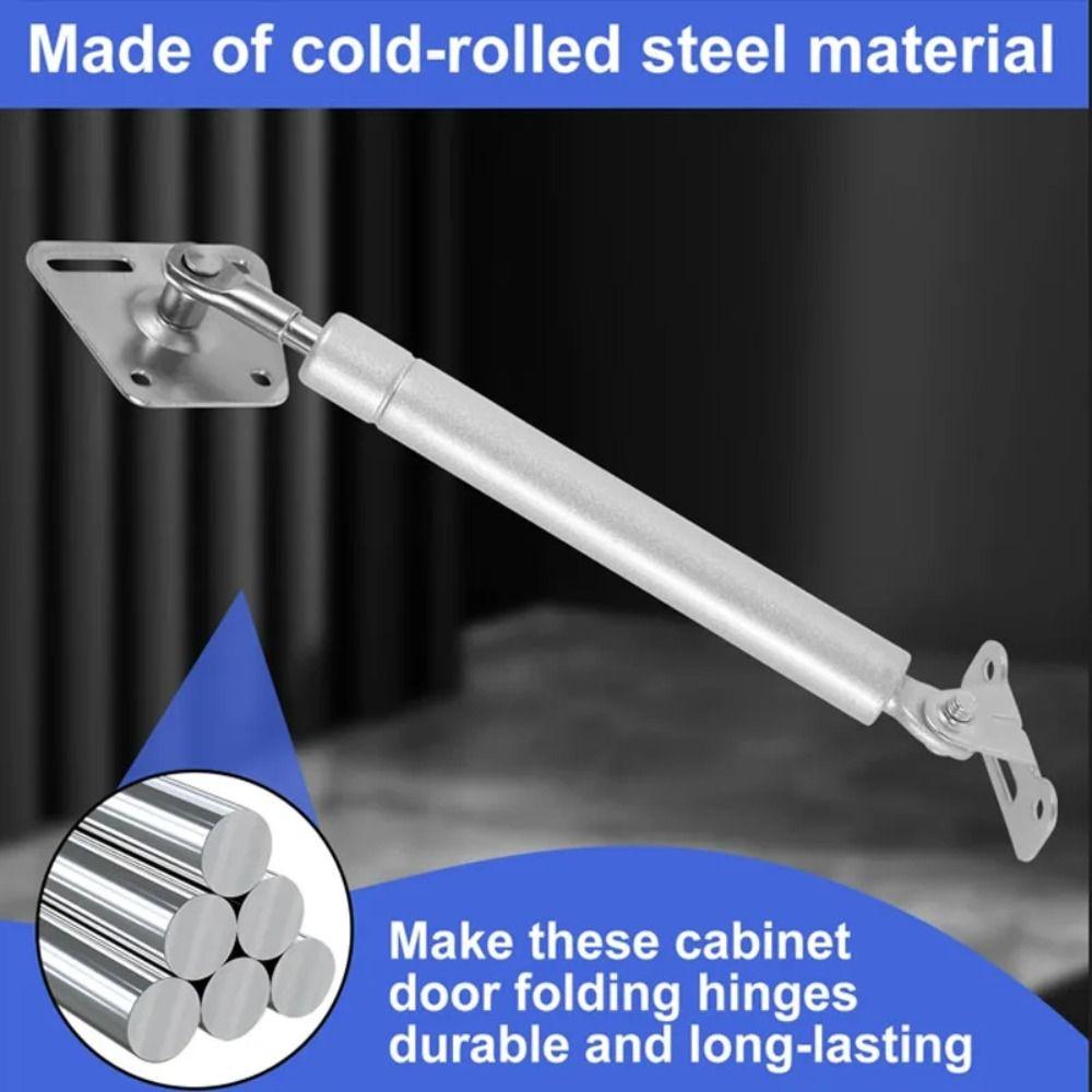 Universal Wardrobe Pneumatic Support Rod Folding Door Strut Durable Furniture Gas Spring Hinges