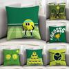 Милые теннисные картинки Наволочка Диван Декоративный Дом Двусторонняя печать Плюшевые Квадратные Наволочки для подушек Декор Подушки Чехол