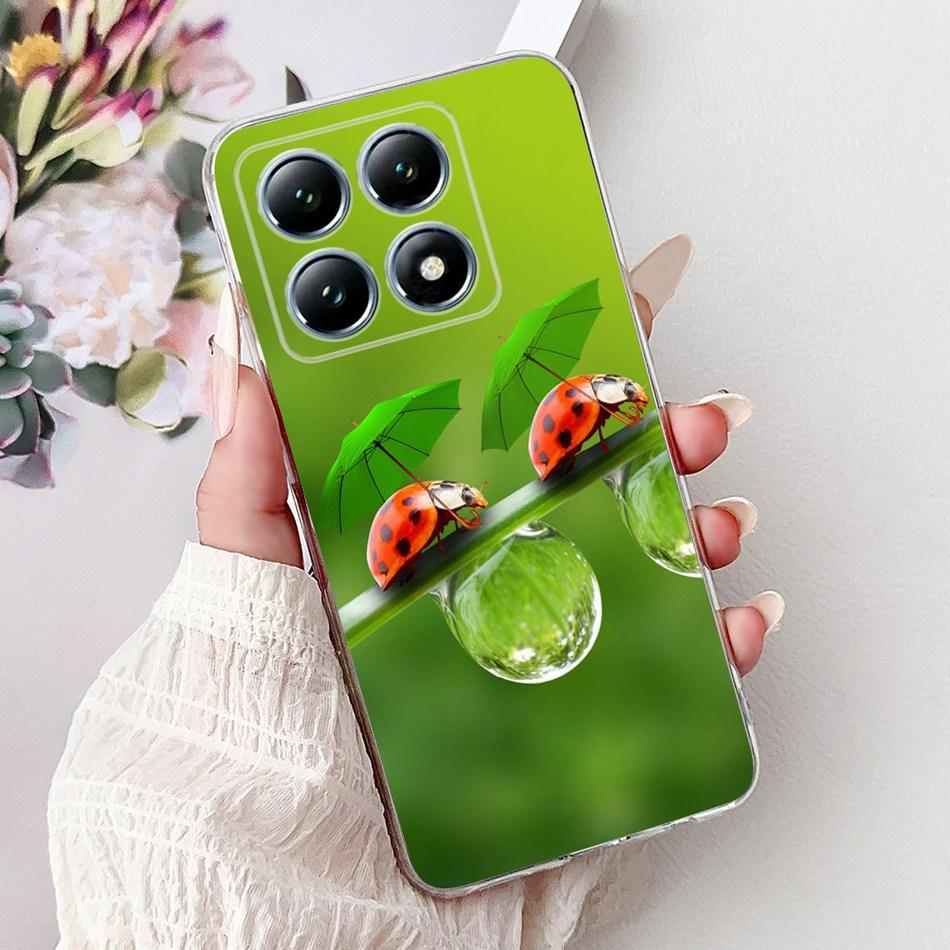 Чехол для телефона Xiaomi 14T Pro Mi14T 13T Pro Mi13T 2024 Новый модный крутой дизайн Мягкий силиконовый ТПУ Тонкий чехол