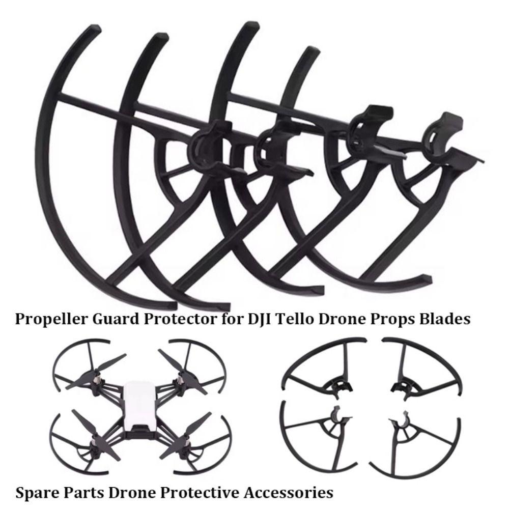 Plastic Propeller Guard Protector Black Quadcopter Prop Bumper  for DJI Tello Drone