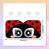 Cute Ladybug Car Windshield Sunshade Red Black with White Dots Foldable for Cars Auto Accessory Car Sunshade Front Windshield
