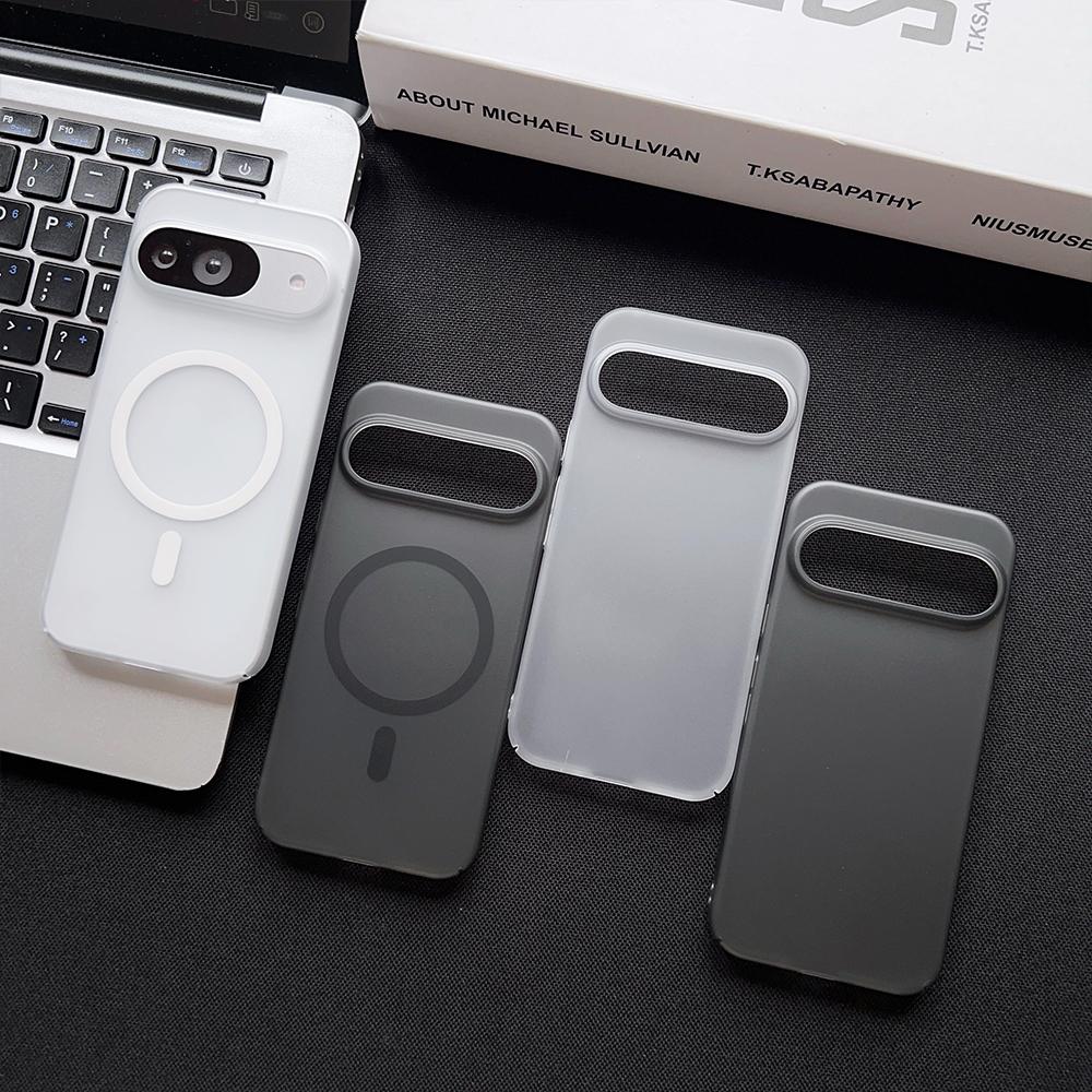 Оригинальный Ультратонкий Матовый Магнитный Чехол Для Телефона Для Google Pixel 10 9 Pro XL 10A 9A Для Magsafe Матовый Прозрачный Чехол