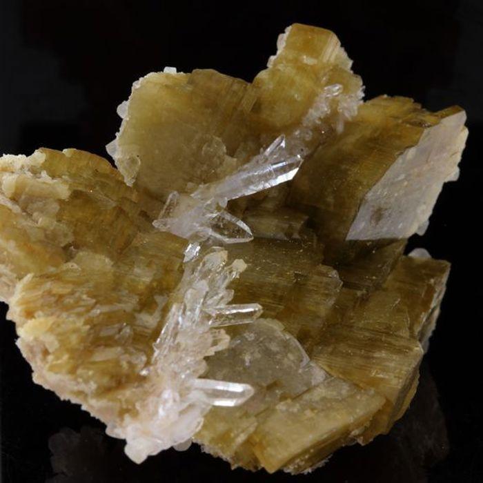 Sidérite, Quartz 118.1 carats