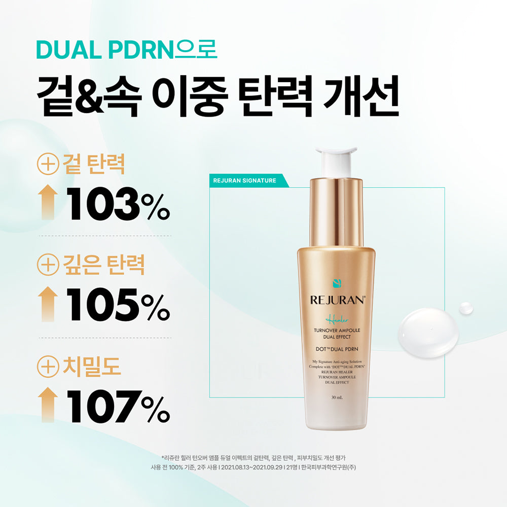 REJURAN Healer Turnover Ampoule Dual Effect 30ml (+7ml)