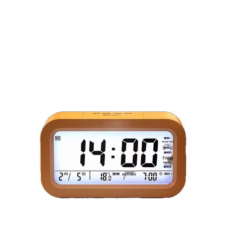 Smart Large Volume Silent Multifunction Alarm Clock for Dorms & Kids