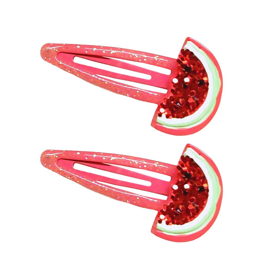 Kids Watermelon Sequined Hair Tie for Party Halloween Headwear for Music Festivals Photo Booth Props Girls Casual Wear