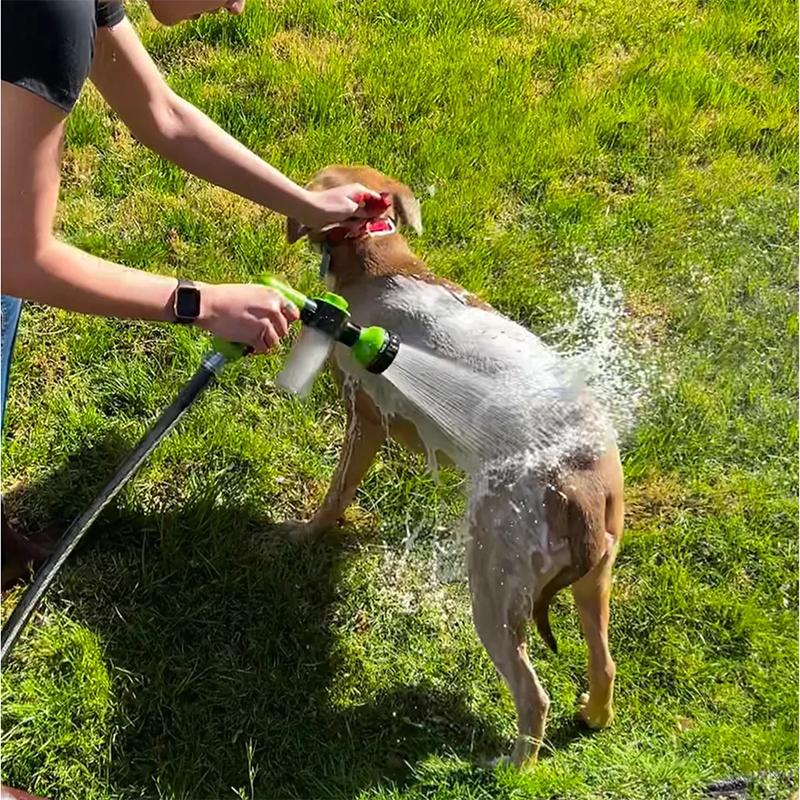 1 PC High Pressure Spray Nozzle Hose Dog Shower Gun Adjustable Pet Cleaning Cleaning Dog Cleaning Tools  