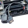 Кабель-конвертер USB 2.0 9-контактный в USB + Type E с передним портом Type C для улучшенной совместимости с материнскими платами 5,91 дюйма