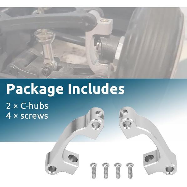 AUTOVIC Positive Camber C-Hubs with Screws for Redcat ‘59/‘64/Monte Carlo