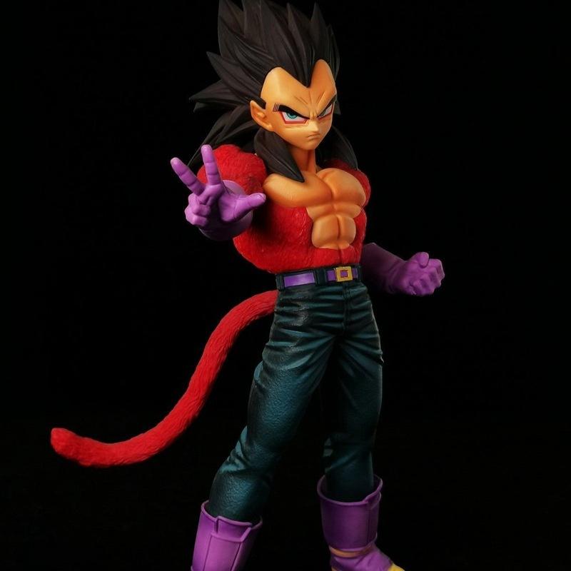 Dragon Ball 23 см Аниме GT Фигурка SSJ4 Гогота Гоку Веджета Величайший Саян Модель Игрушки Фигурка Подарок