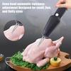 Cordless Poultry Plucker Electric Feather Removal Tool for Chicken Duck Goose Rechargeable Automatic Plucking Machine