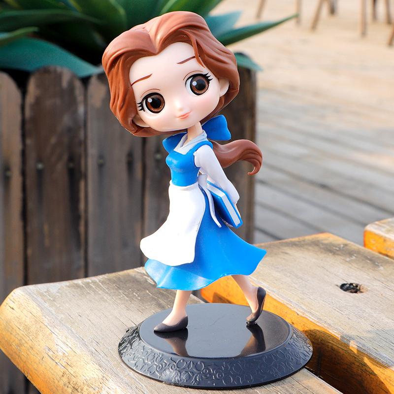Princess Ariel Rapunzel Cinderella Mermaid Anna Elsa Belle Sofia Snow White Mulan The Little Mermaid Figure Toys Kid Gift
