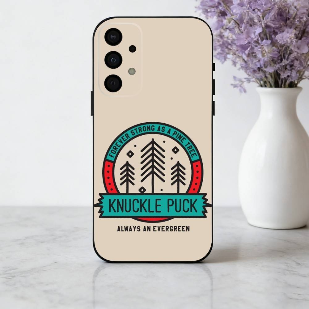 Поп-рок K-Knuckle P-Puck Band Чехол для телефона Samsung Galaxy A73,A72,A71,A70,A53,A52,A51, Мягкий силиконовый Черный чехол
