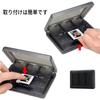 Вместимость 24 игры для 3DS, большой портативный кейс для хранения карт памяти, стилуса, игр и карт с играми для 3DS, вместимость, карты, ручки, карты, (черный)