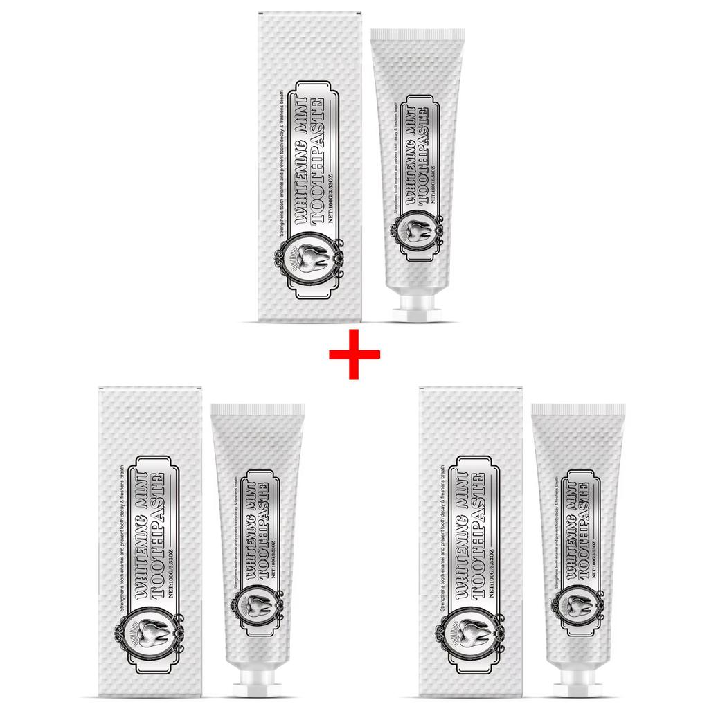 Whitening Mint Toothpaste Freshen Breath Remove Smoke Stain Cleaning Oral Tartar Improve Bad Breath Tooth Brightening Toothpaste