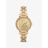 Женские часы Sofie Crystal Two-Tone из нержавеющей стали MK4334