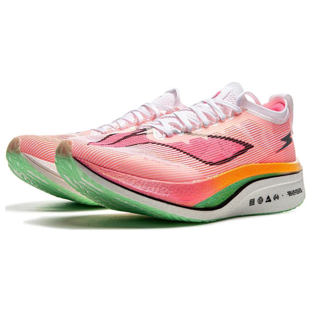 Li Ning Feidian 4 Elite Амортизация Скользкая Устойчивая к истиранию Низкие Li Ning BOOM Technology/POWERED By ARMU007-10